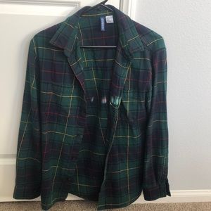 H&M x Divided Flannel